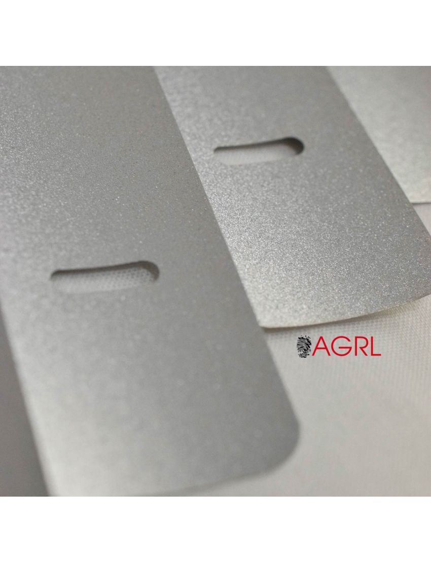 Metallic Silver-Venetian Blinds