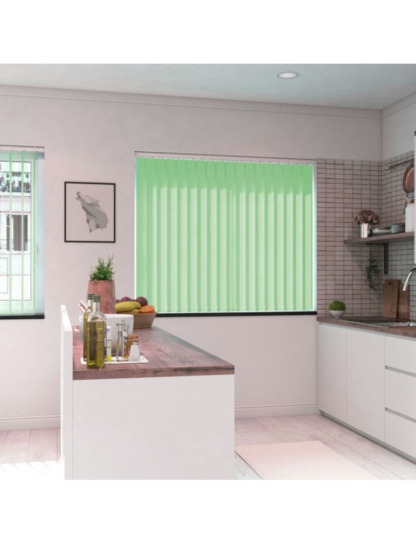 Sintra Apple Green Vertical Blind