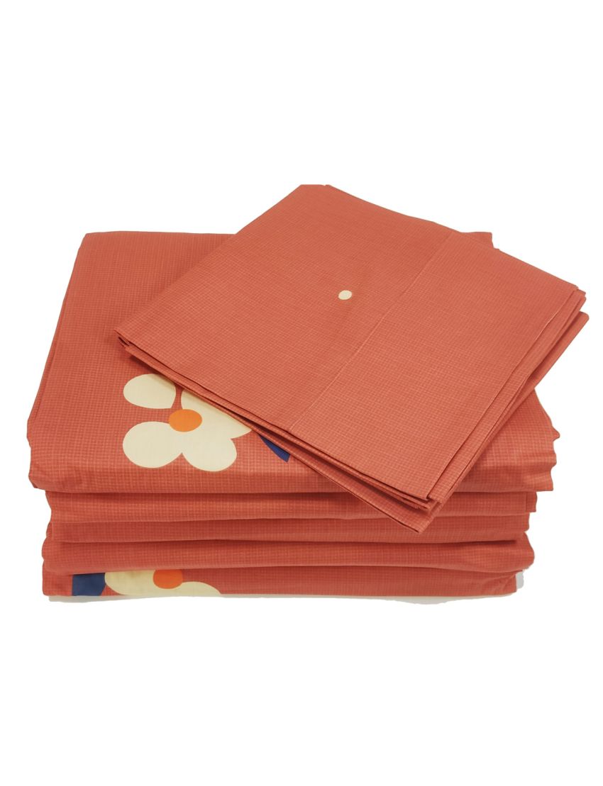 Amaryllis Orange Bedding Set