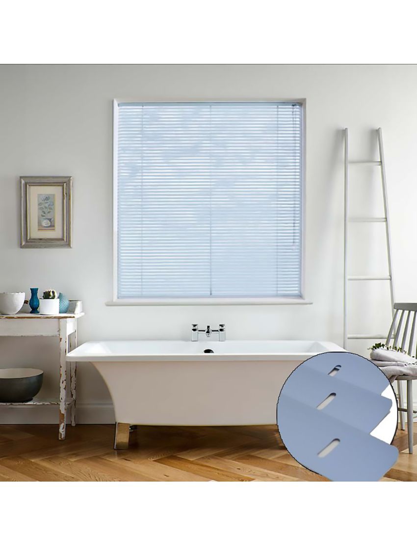 Pastel Blue-Venetian Blinds