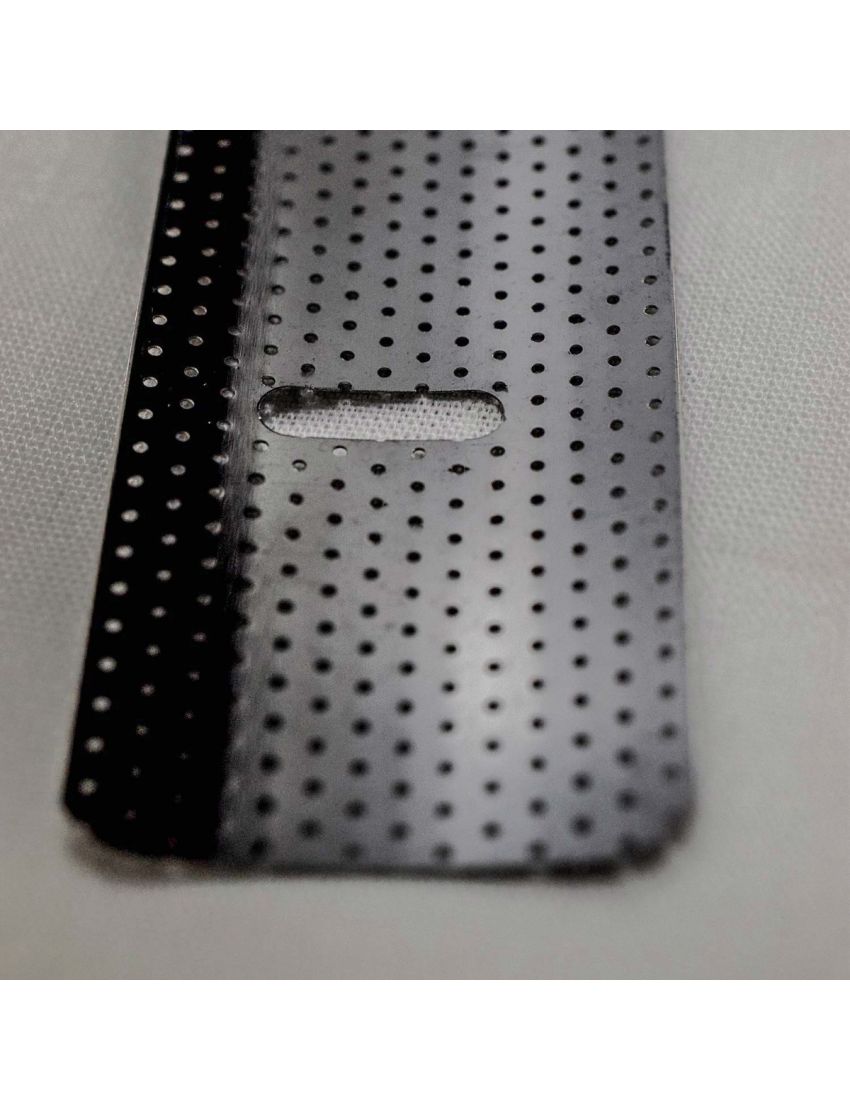 Perforated Black-Venetian Blinds