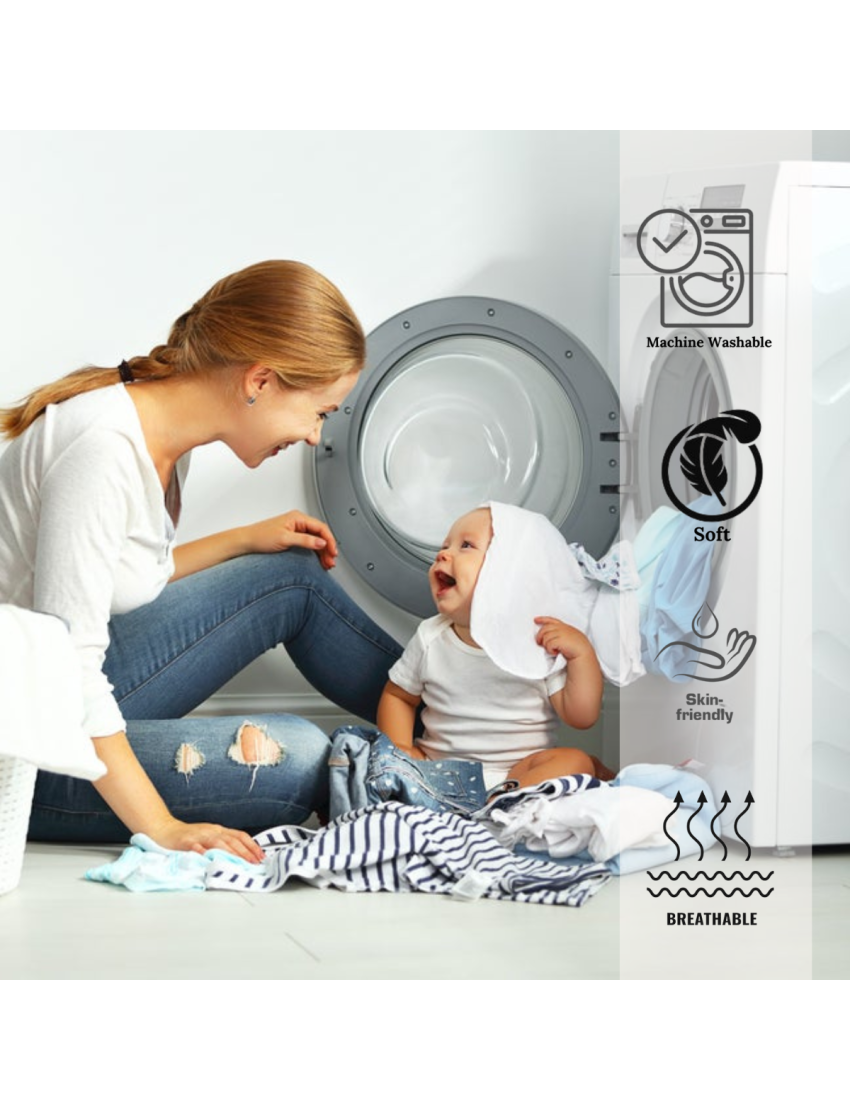 Classic-Grey Strip Fitted Sheet