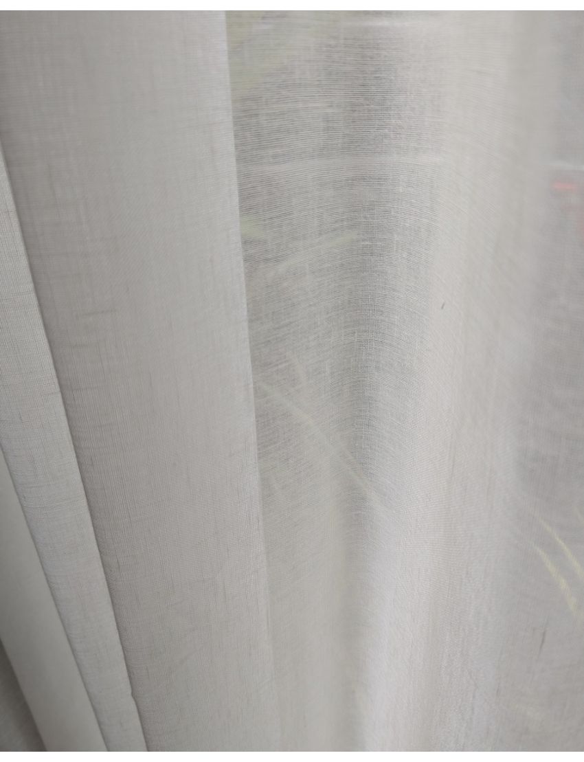 Dove Veil Sheer Curtain – Natural Weave Texture