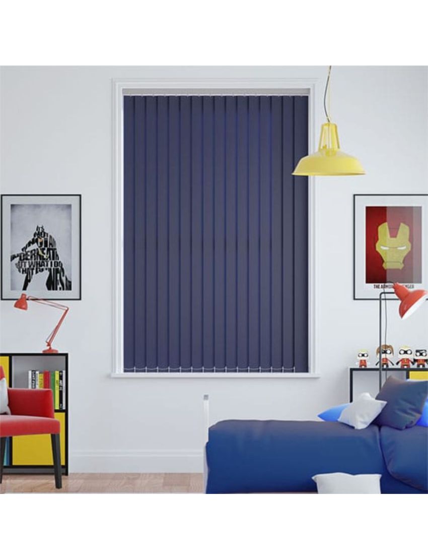 Royal Blue - Vertical Blind