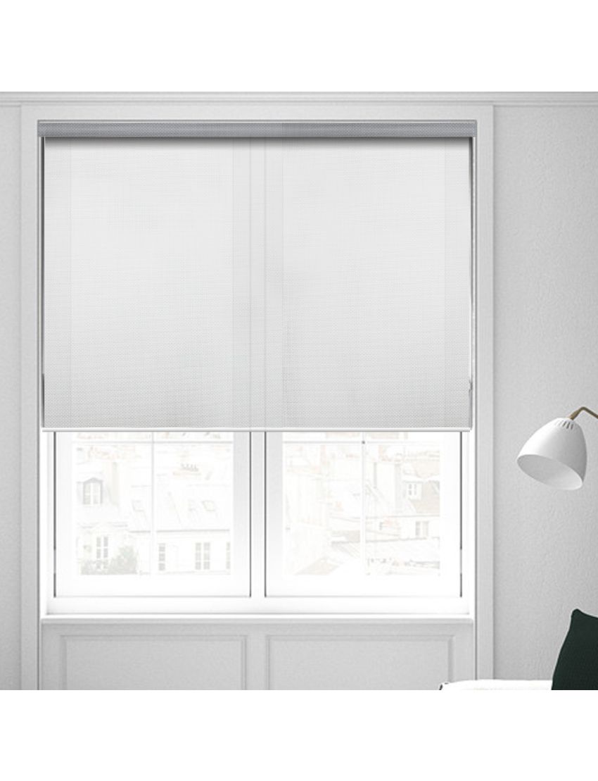 Madeira Snow White Screen Roller Blind