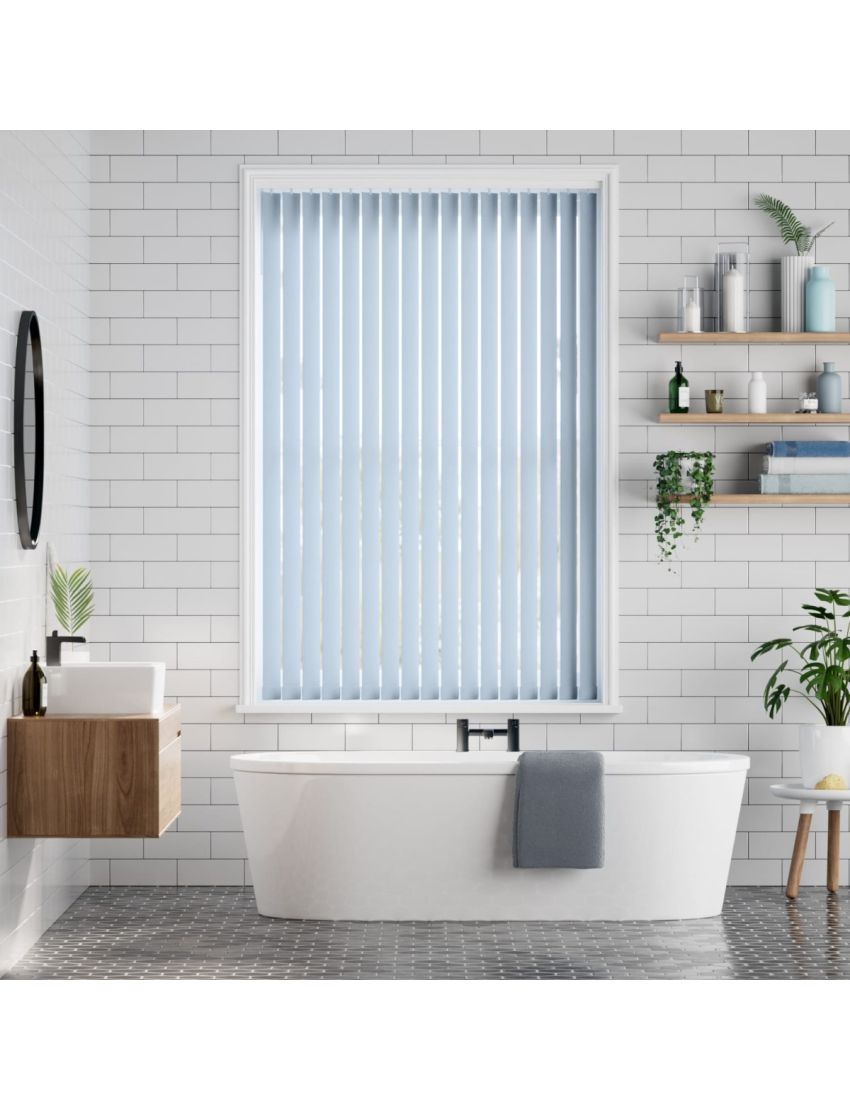 Baby Blue - Vertical Blinds
