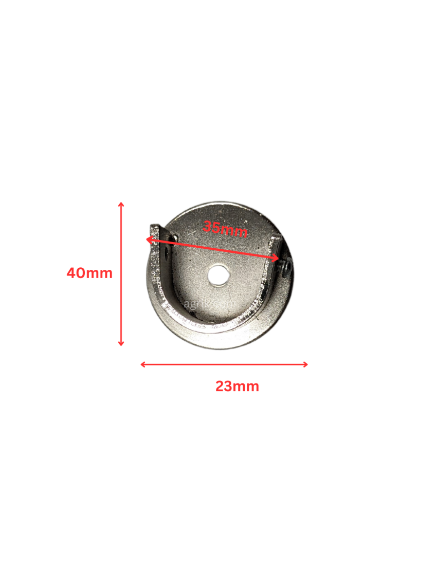 MATT SILVER FINISH RECESS BRACKET CURTAIN POLE