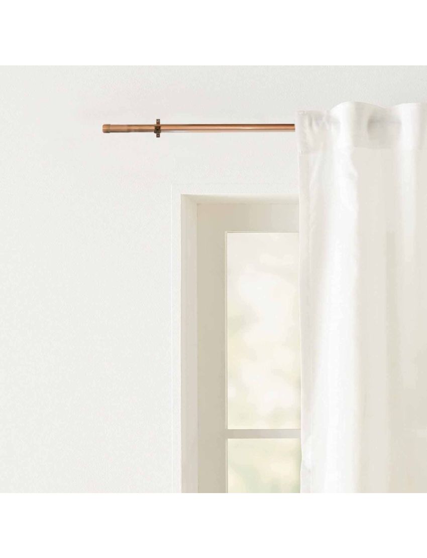 BRONZE FINISH END STUD CURTAIN POLE 