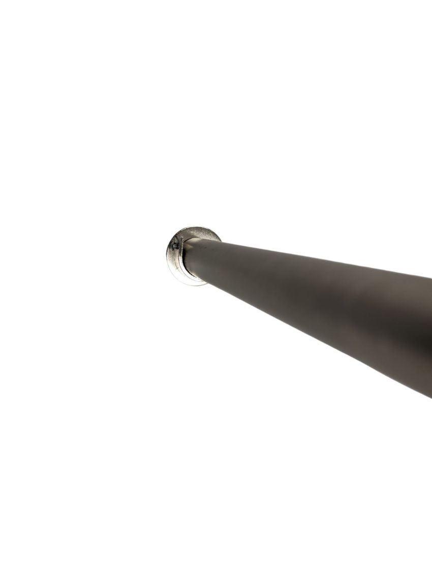 MATT SILVER FINISH RECESS BRACKET CURTAIN POLE