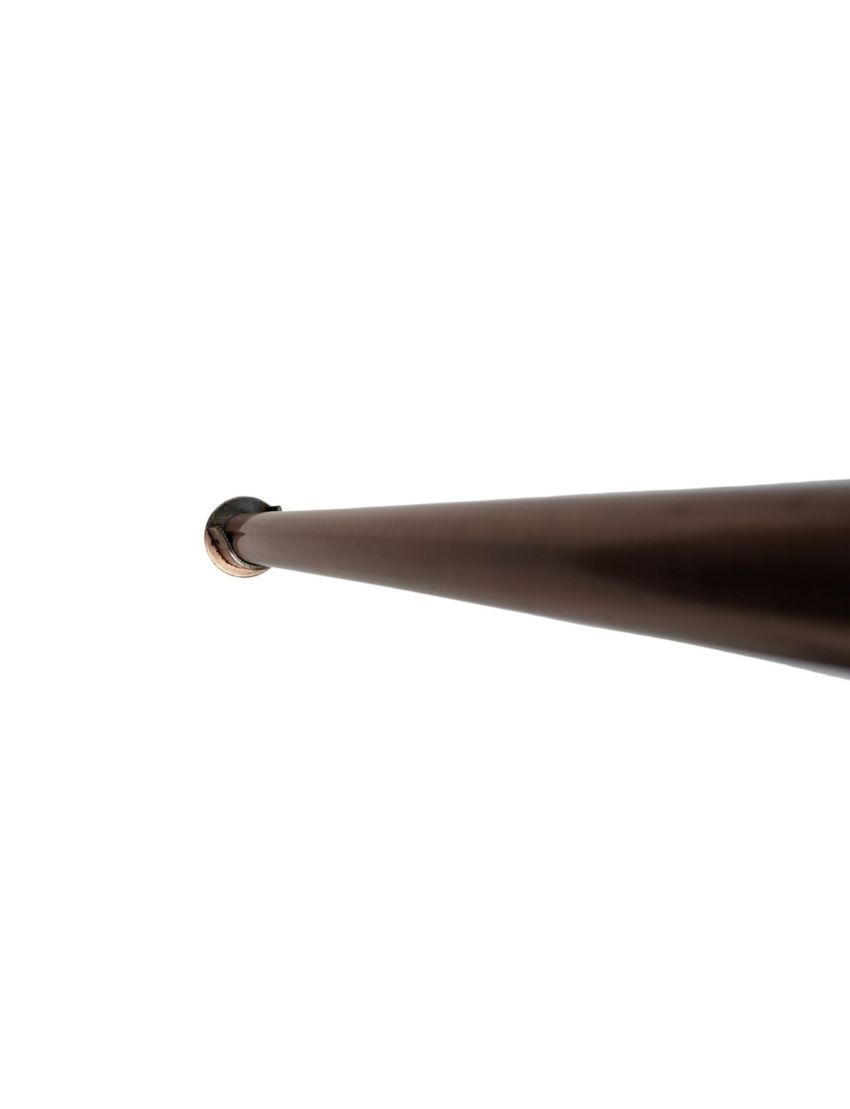 BRONZE FINISH RECESS BRACKET CURTAIN POLE