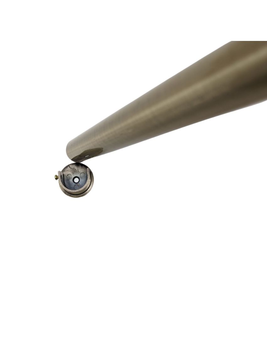 ANTIQUE GOLD FINISH RECESS BRACKET CURTAIN POLE