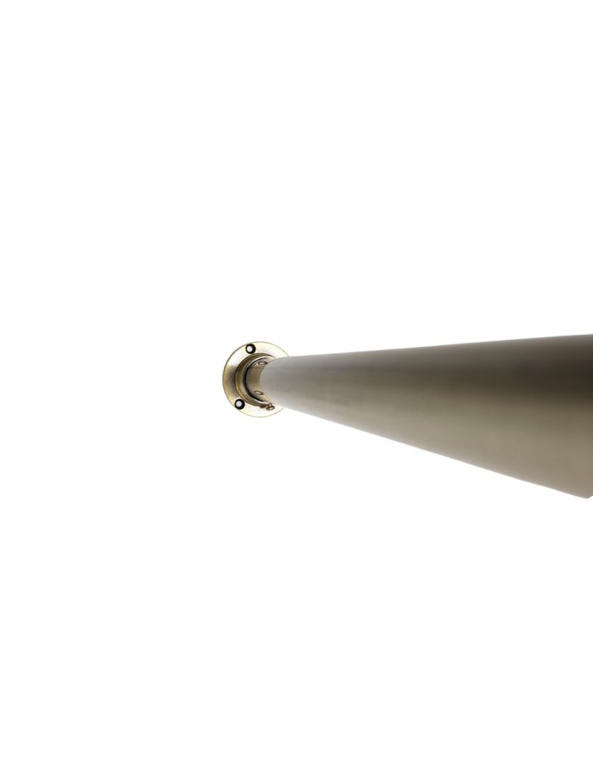 ANTIQUE GOLD FINISH WALL BRACKET CURTAIN POLE