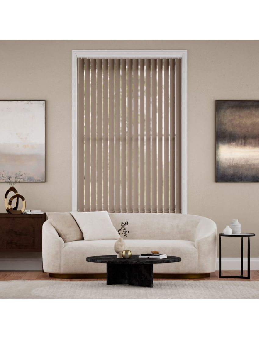 Beige - Vertical Blinds