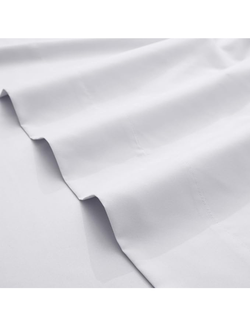 100% Premium Cotton White Flat sheet