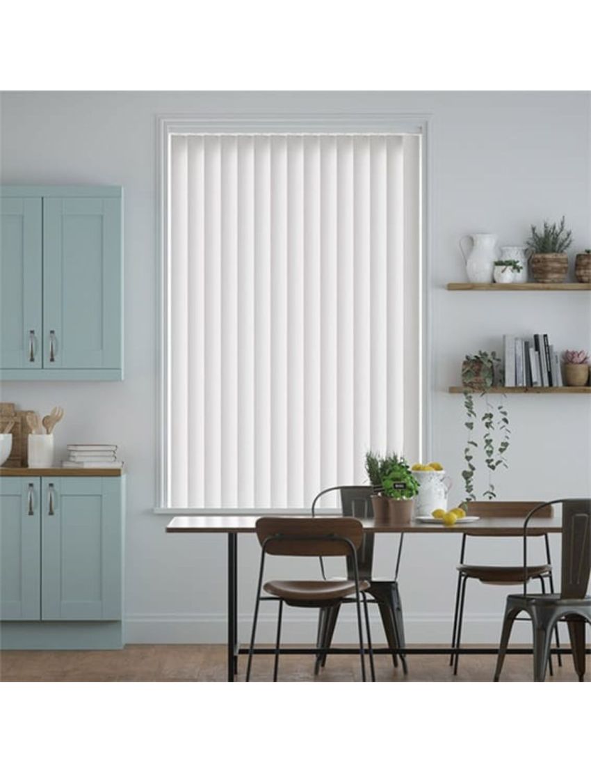 White-Vertical Blinds