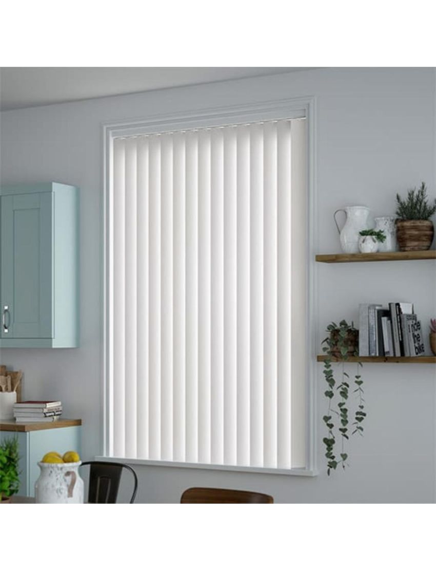 White-Vertical Blinds