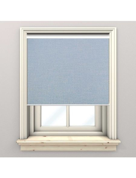 Madeira Blue Blackout Roller Blind