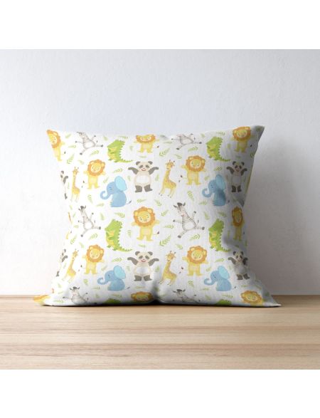 Jungle Design Kids Cushion Cover 
