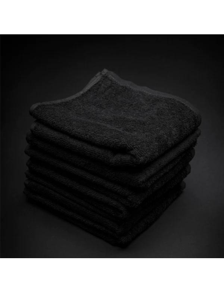Black Towels-Hand Towel 12&quot; X 12&quot;
