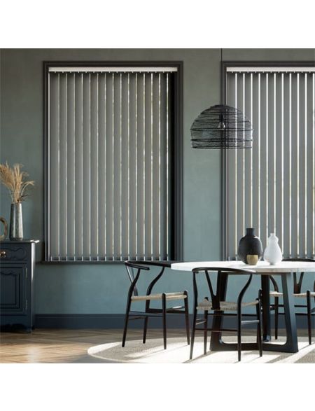 Dark Grey - Vertical Blinds