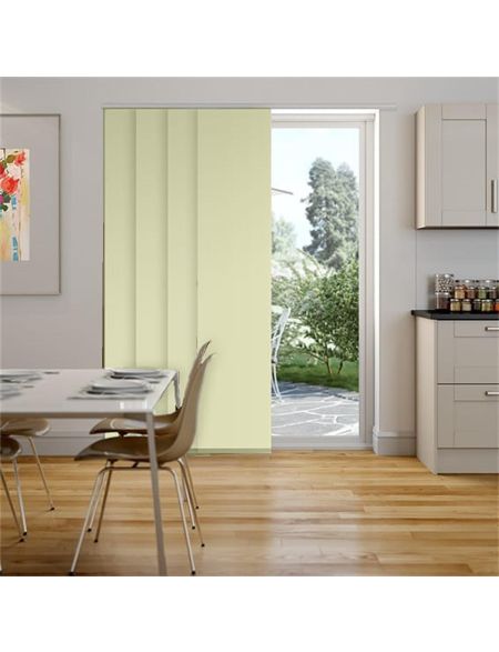 Fown Cream - Panel Blinds Blackout
