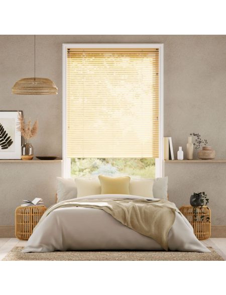 Gold-Venetian Blinds