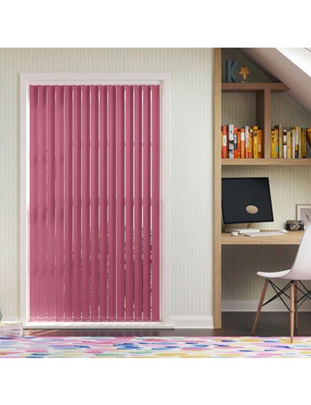Aesthetic Maroon - Vertical Blinds