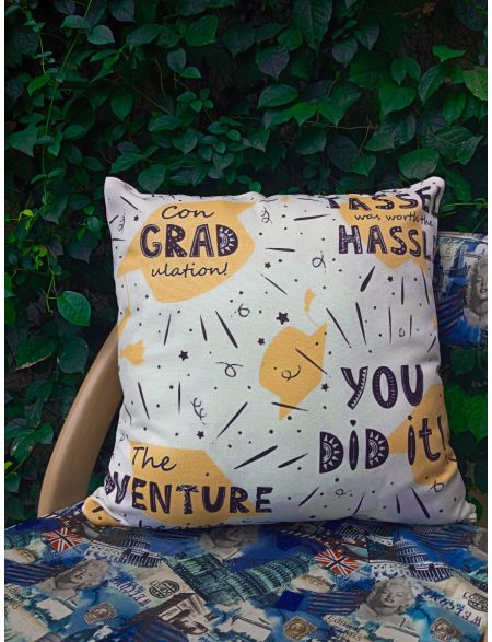 Graduation Ceremony Cushion Cover