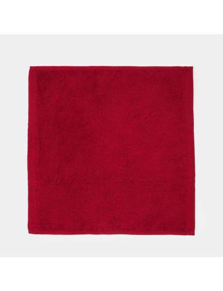 Red Towel-Hand Towel 12" X 12"