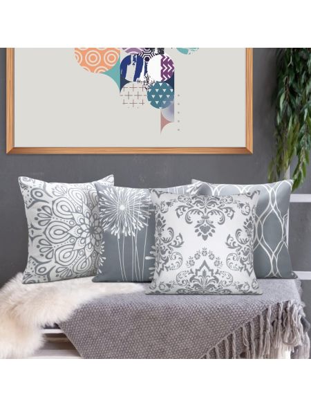 Nordic Grey Designer Cushion Covers