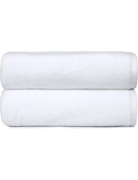 Quick-Dry Bath Towel 100% Cotton 54" x 27"