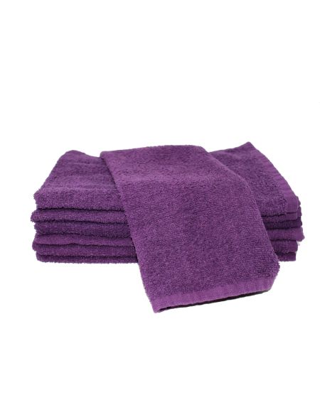 Purple Towel-Face Towel 16" X 27"