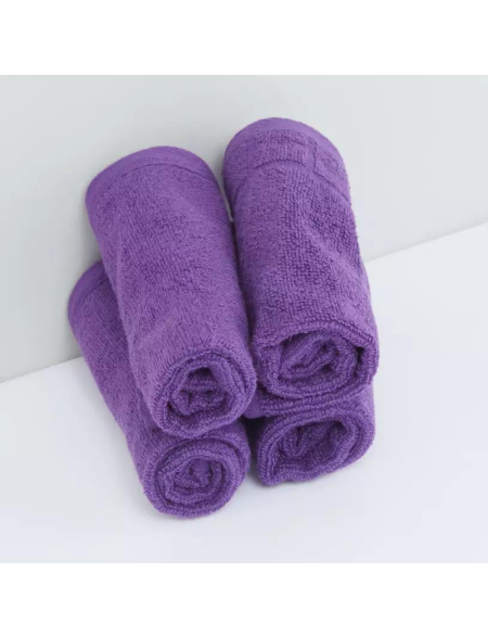 Purple Towel-Hand Towel 12" X 12"