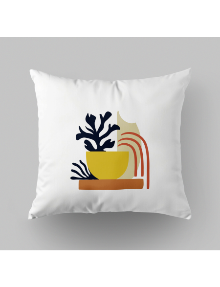 Modern Abstract Botanical Cushion Covers