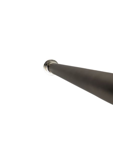 MATT SILVER FINISH RECESS BRACKET CURTAIN POLE