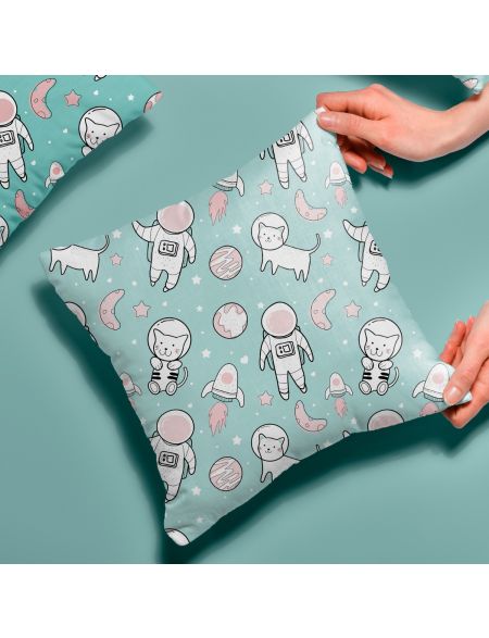 Cute Astronaut Cushion Cover
