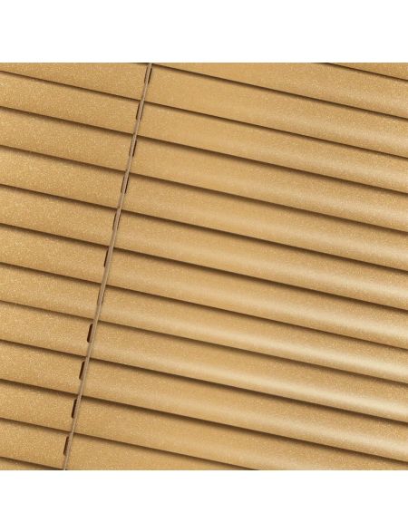 Gold-Venetian Blinds
