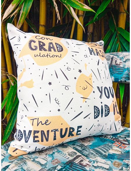 Graduation Ceremony Cushion Cover