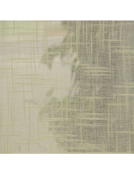 Cream Faux Linen Sheers