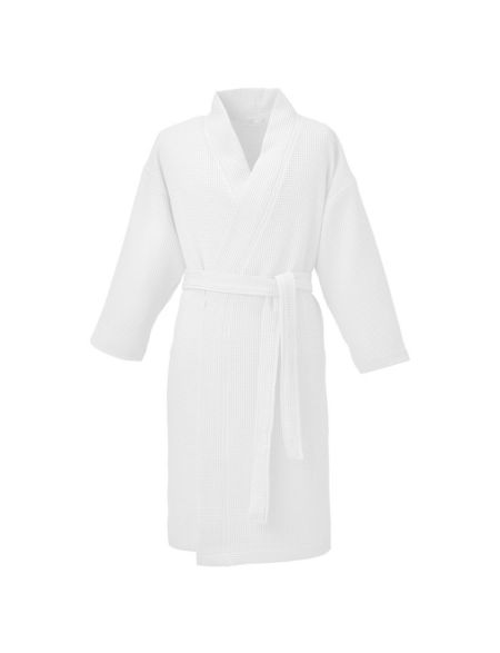 White Waffle Bathrobe