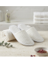 Waffle Fabric Bath slippers
