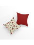 Ivory Poinsettia Cushion Covers