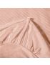 Classic-Orange Strip Fitted Sheet