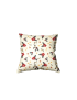 Ivory Poinsettia Cushion Covers