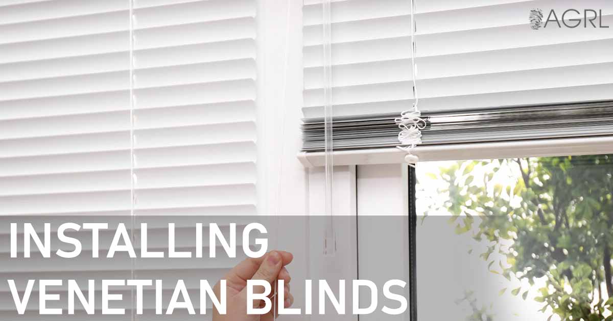 Intsalling Venetian Blinds
