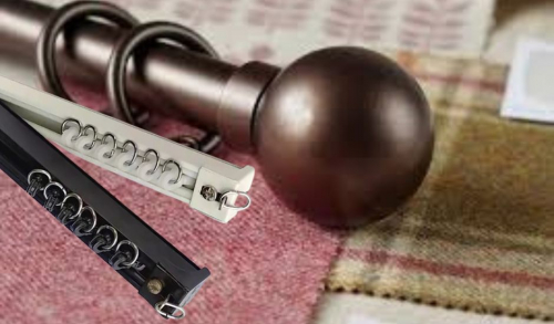 CURTAIN POLES & RAILINGS